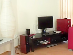 Dries fucks a hairy wet pussy