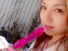 Hottest Japanese girl Yuuna Takizawa in Best Handjobs, Masturbation JAV movie