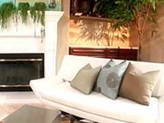 Pretty young lesbians exchanging passionate kisses and oral pleasures