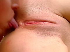 Brunette and blonde hotties get together to satisfy their anal urges