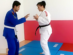 Judo feet destruction