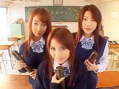 Exotic Japanese chick Megumi Haruka, Marin Akizuki, Ryo Akanishi in Horny JAV clip