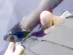 German shoejob nylon fetish