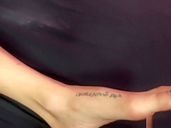 Wild brunette with big natural tits Scarlet De Sade enjoys a hard dick