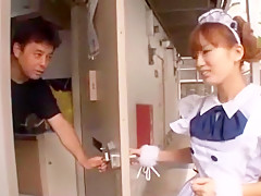 Exotic Japanese model Rio Fujisaki in Horny Handjob, Couple JAV clip