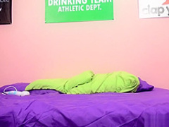 Wild European beauty Amirah Adara enjoys a huge dildo and a hard dick