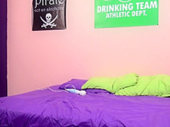 Wild European beauty Amirah Adara enjoys a huge dildo and a hard dick