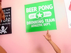 Wild European beauty Amirah Adara enjoys a huge dildo and a hard dick