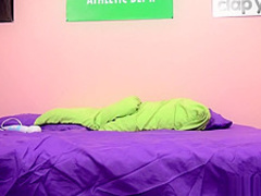 Wild European beauty Amirah Adara enjoys a huge dildo and a hard dick