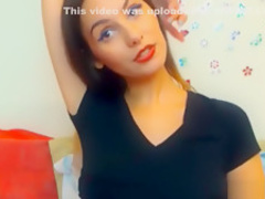 Cute brunette cam masturbates dildo anal getting super wet