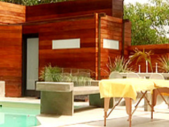 Foxy Lily Love gets an oiled massage, a big dick to suck and plug her