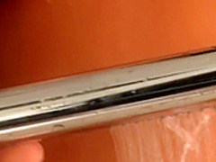 Foxy Lily Love gets an oiled massage, a big dick to suck and plug her