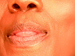 Naughty ebony model gets her meat wallet filled with her lover's cum