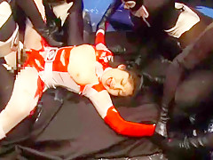 Amazing Japanese slut Tsukasa Miyashita in Hottest Cosplay, Latex JAV scene