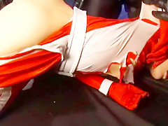 Amazing Japanese slut Tsukasa Miyashita in Hottest Cosplay, Latex JAV scene