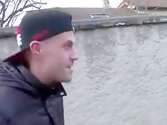 French Blonde big tits get fuck hard in both holes