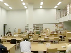 tempted in the library