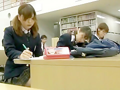 tempted in the library