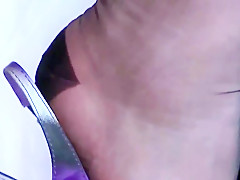 Nylon foot play in black