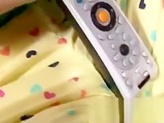 Naughty Jennifer White rubs her aching cunt and worships a long dick