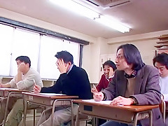 Horny Japanese chick Emi Kitagawa in Crazy Cougar, Public JAV video