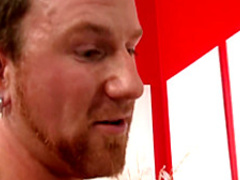 Buxom Karmella Sutra relishes a deep pounding and gets a huge facial