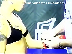 Christine vs Jasmine boxing ko