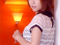 Hottest Japanese chick Saki Ninomiya in Exotic Lingerie, Small Tits JAV movie