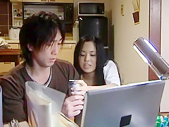 Incredible Japanese model Sora Aoi in Exotic Cunnilingus, Office JAV scene