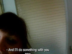 Fucking Glasses - Rina - Not shy to fuck on a stairway