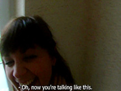 Fucking Glasses - Rina - Not shy to fuck on a stairway