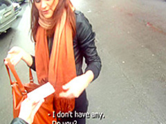 Fucking Glasses - Rina - Not shy to fuck on a stairway