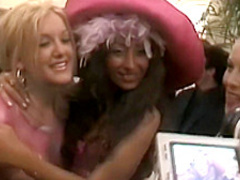 Nasty chicks feed their desire for hardcore anal action in the bedroom