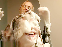 Dirty Girl Scrubbing