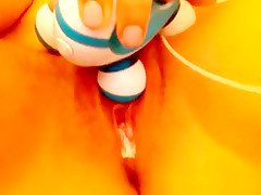 18 yo Blonde Teen with Toy Webcam