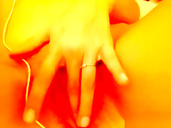 18 yo Blonde Teen with Toy Webcam