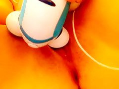 18 yo Blonde Teen with Toy Webcam