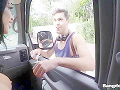 Pornstar Takes on Three Random Guys - BrownBunnies