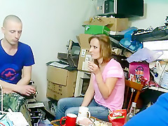 teasing on webcam russian