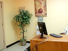 hot skinny college girl fucked in office