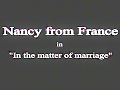 Nancy scissors in lingerie