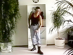 Kat's First Strapon Movie