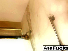 Asa Akira in Asa Akira Takes A Hot Shower - AsaAkira
