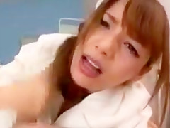 Tina Yuzuki Nurse Handjob