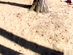 Lucy Bell Pissing Near The Lake