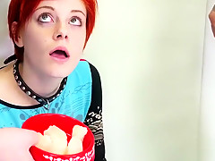 Olivia girl fucks stick shift cummie, the