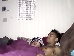 Homemade sex tape black gf gets pounded