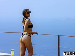 TUSHY Beautiful Euro Girl's Incredible First Anal!