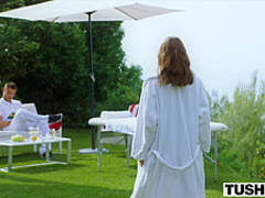 TUSHY Beautiful Euro Girl's Incredible First Anal!