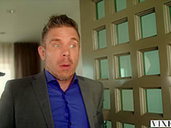 VIXEN Naughty Mistress Loves Teasing Her Man In Front Of His Wife